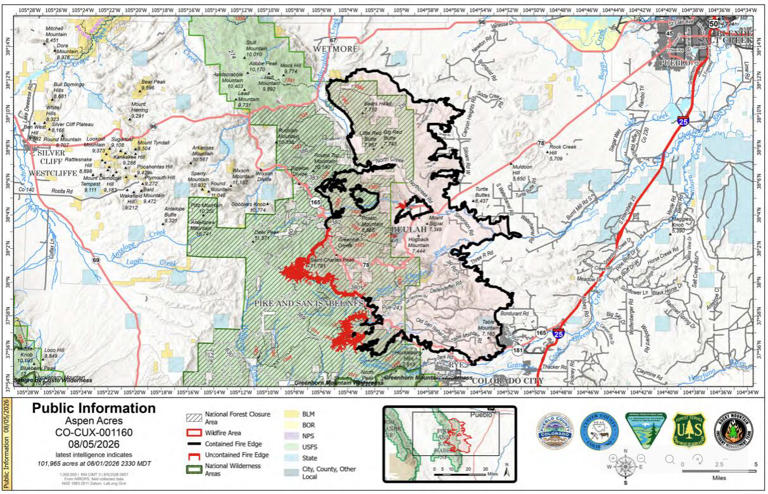 New management team to take over command of 'Aspen Acres Fire,' remains ...