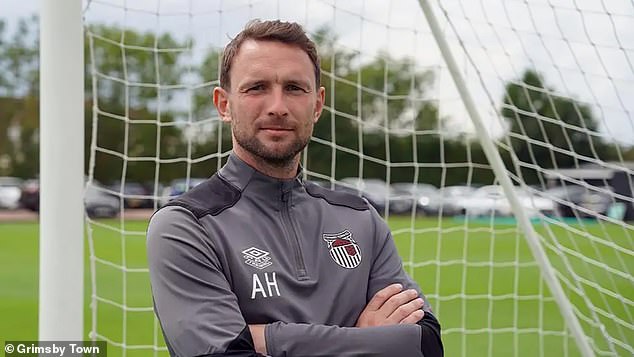 Alex Hughes, 38, was head of player recruitment at League Two Grimsby Town FC
