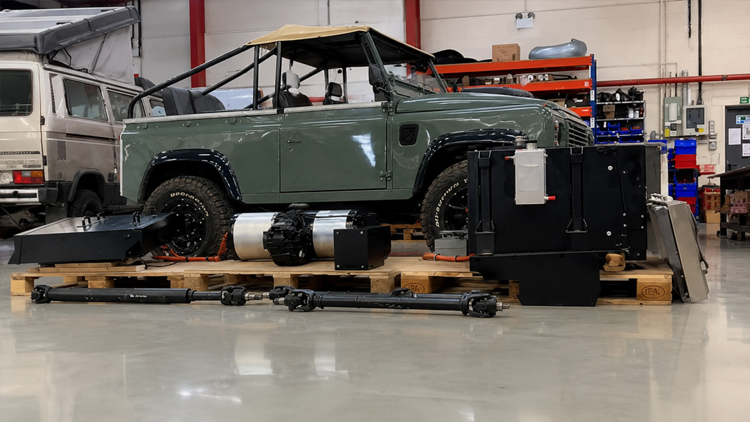 Land Rover Defender EV conversion kit explained
