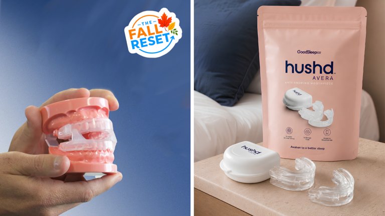Can't sleep? This anti-snoring mouthpiece takes 2 minutes to mold