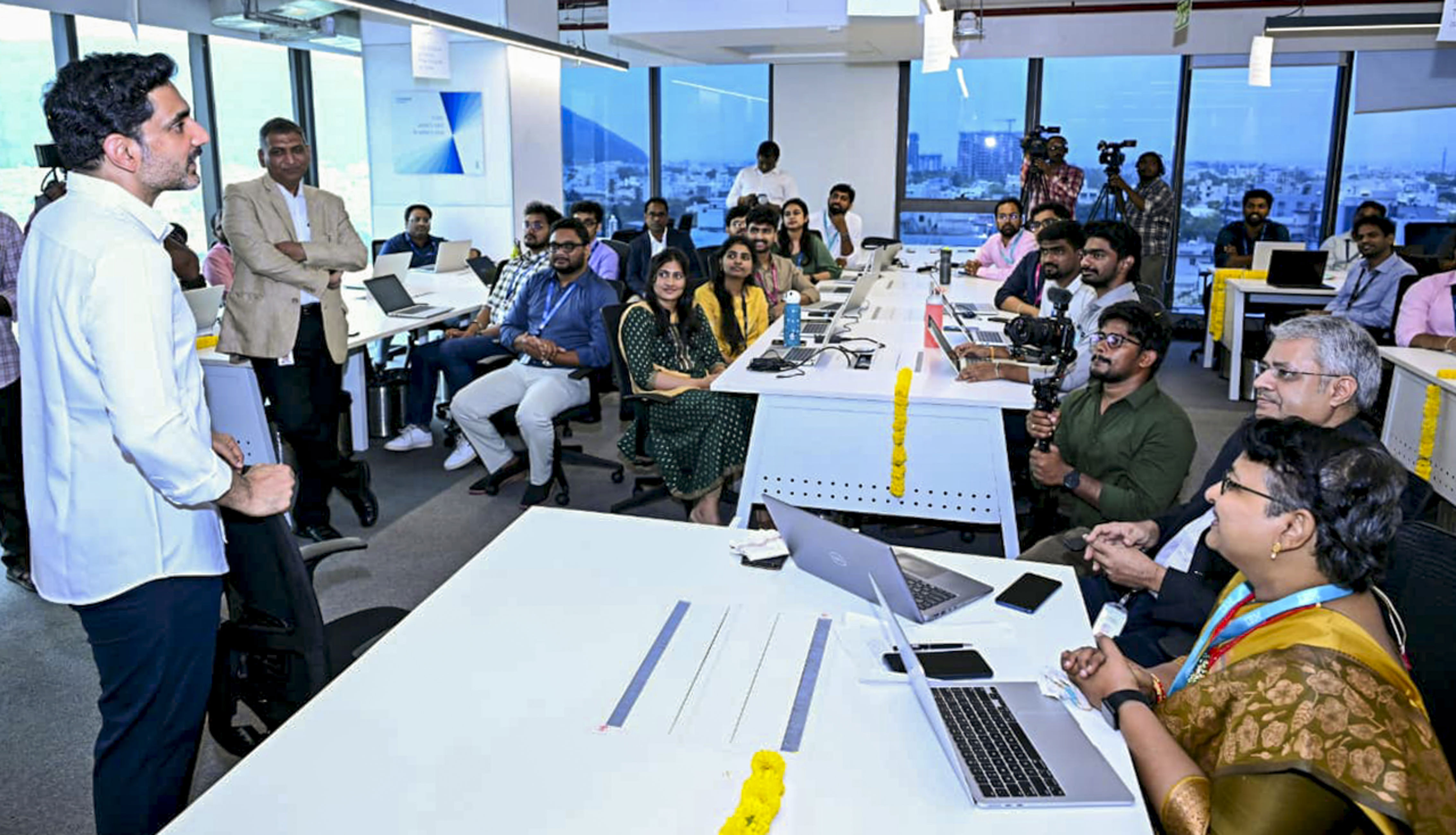 Minister Lokesh inaugurates IBM Consulting FutureNow Centre in Vizag