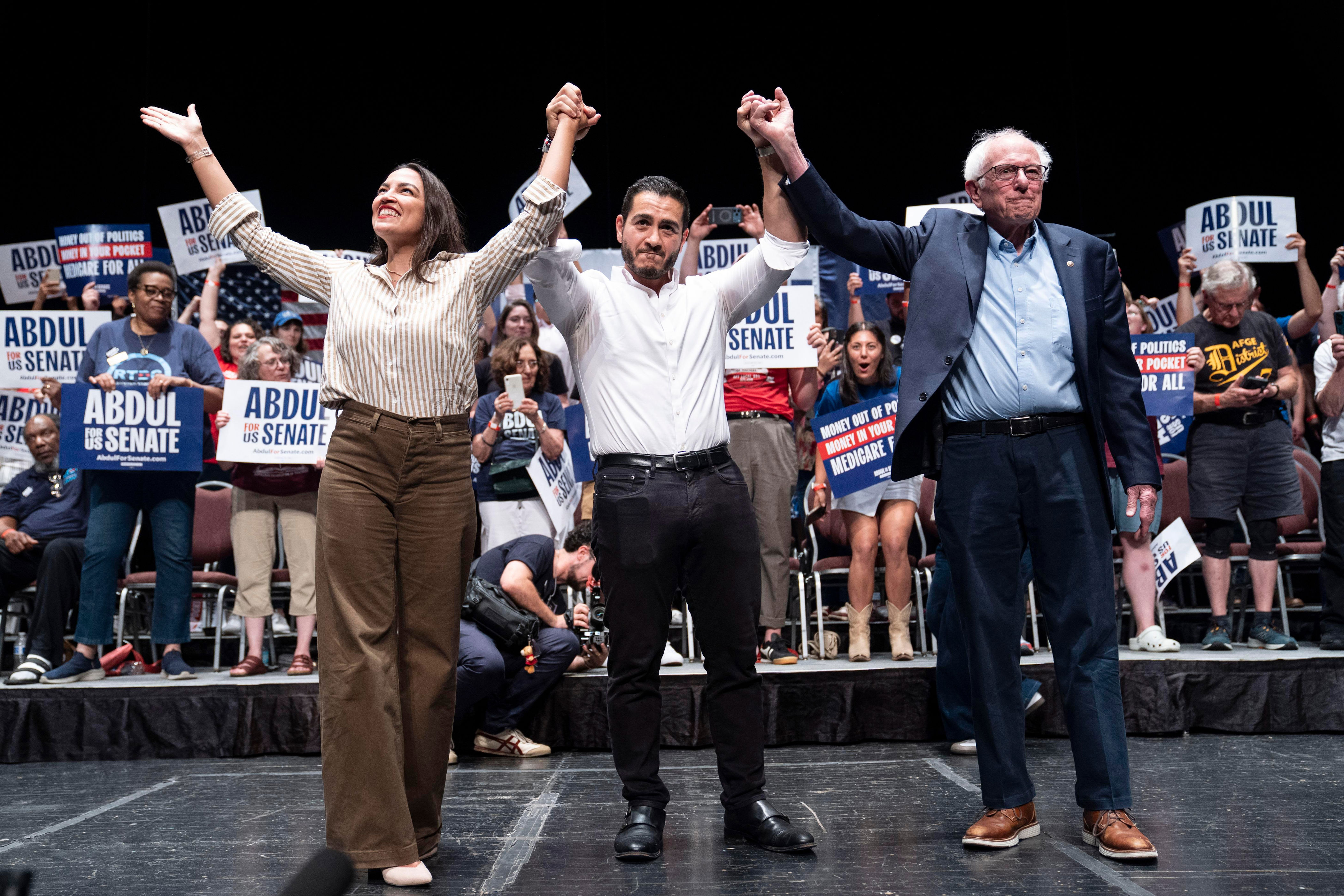Abdul El-Sayed's win tees up the first true swing state test for the Bernie left