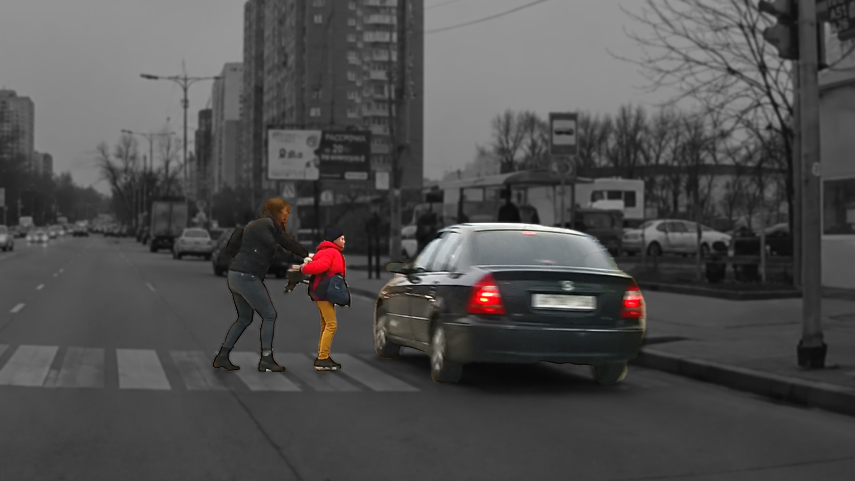 Unexpected incident caught on camera