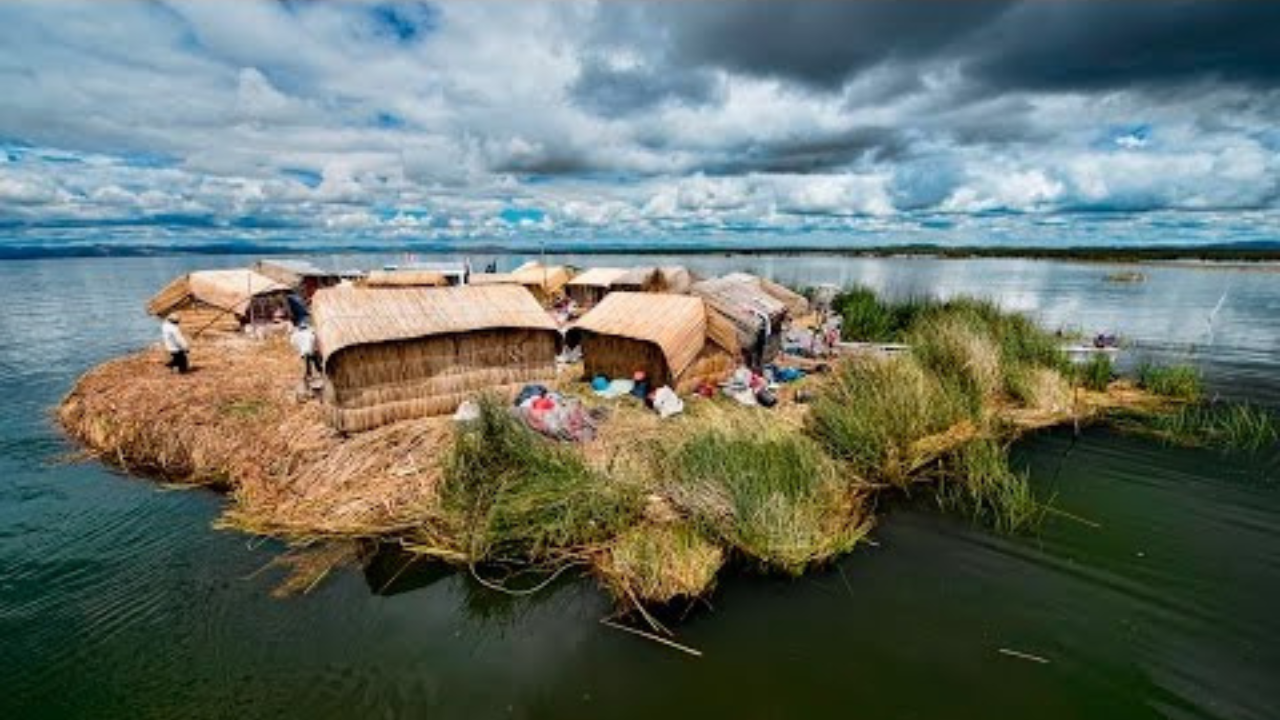 Inside the floating islands of Lake Titicaca, Peru
