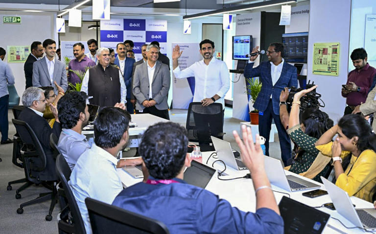 Minister Lokesh inaugurates IBM Consulting FutureNow Centre in Vizag