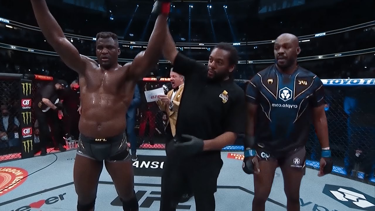 All knockouts of Francis Ngannou in MMA and UFC