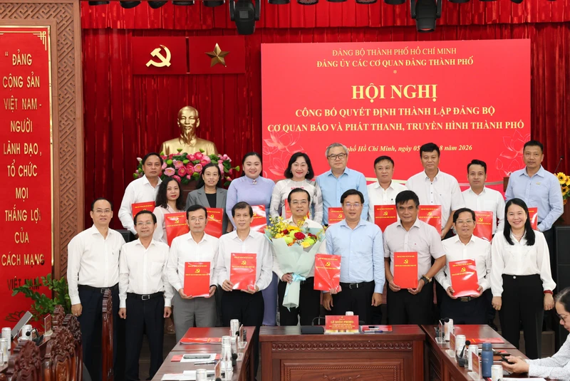Ông Lê Văn Minh giữ chức bí thư Đảng ủy Cơ quan Báo và Phát thanh, Truyền hình TP. HCM
