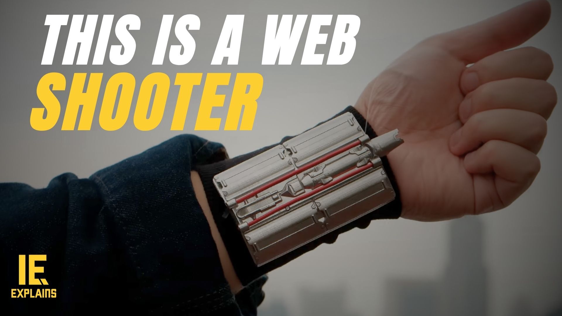 This guy built a working Spider-Man web shooter from 'Brand New Day'