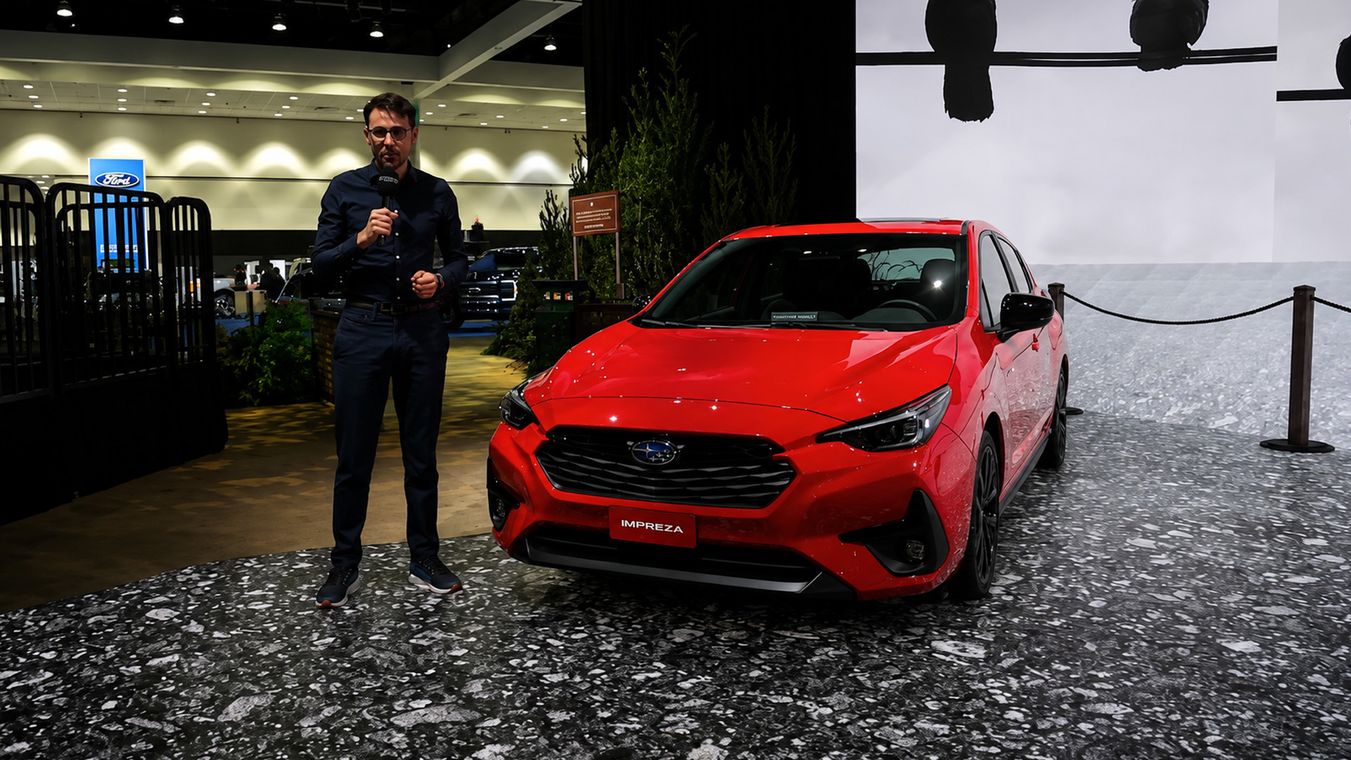 Subaru Impreza RS positioned as a sport hatchback with a new face