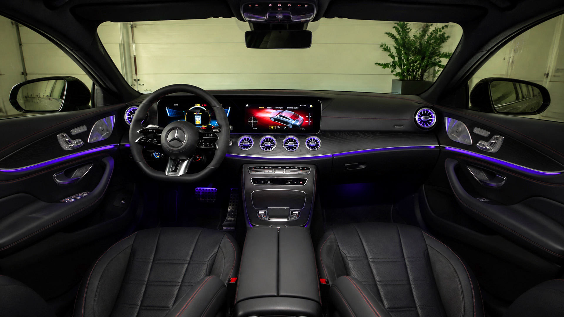 Mercedes-AMG CLS 53 blends high-tech features with luxury interior design