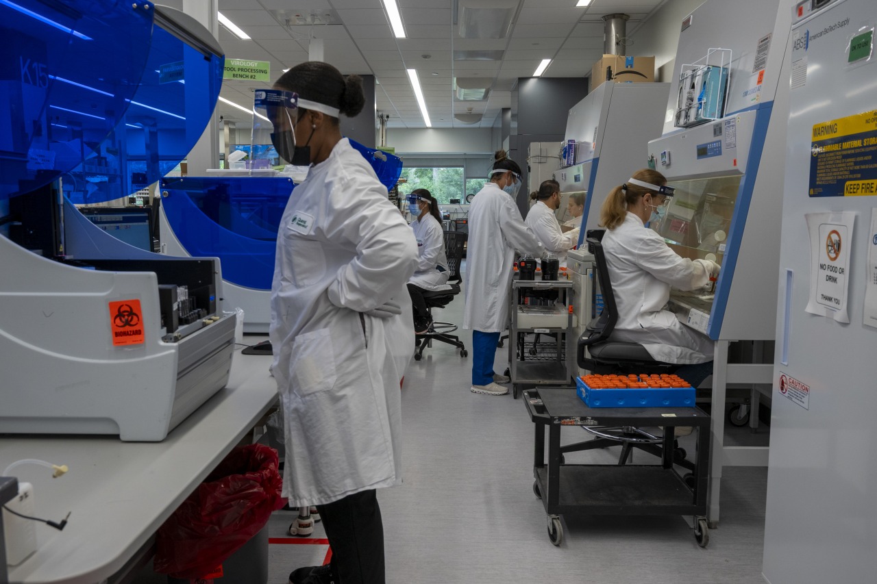 The science lab where technicians are drowning in feces