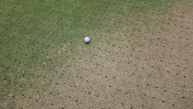Rules of golf review: They just aerated the fairways and greens. Can I take relief from all these holes?