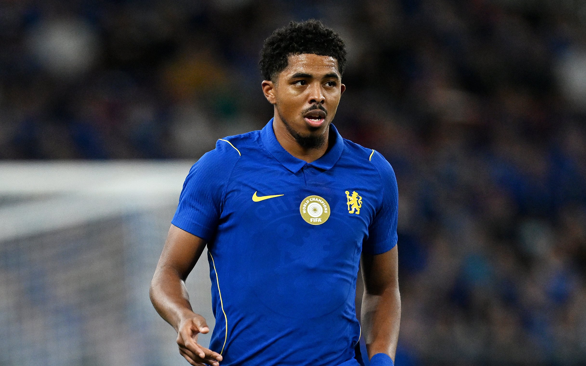 Unconvincing: Wesley Fofana struggled when passing out from the back against Juventus (Getty)