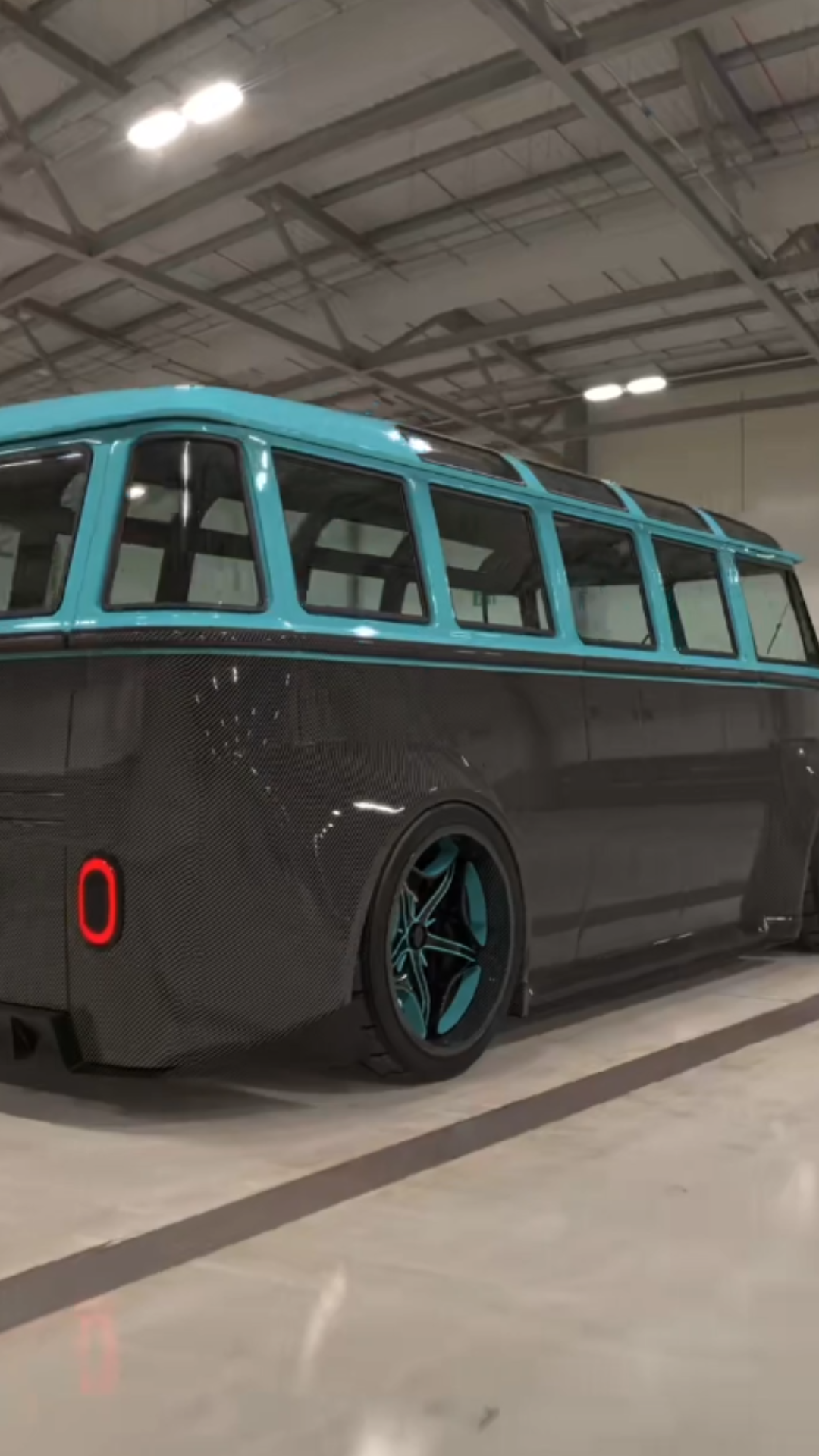 Custom 3D car rendering showcase
