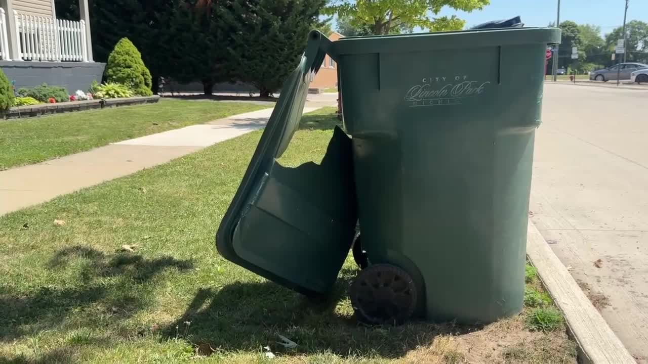 Lincoln Park residents say garbage truck is breaking their trash can ...