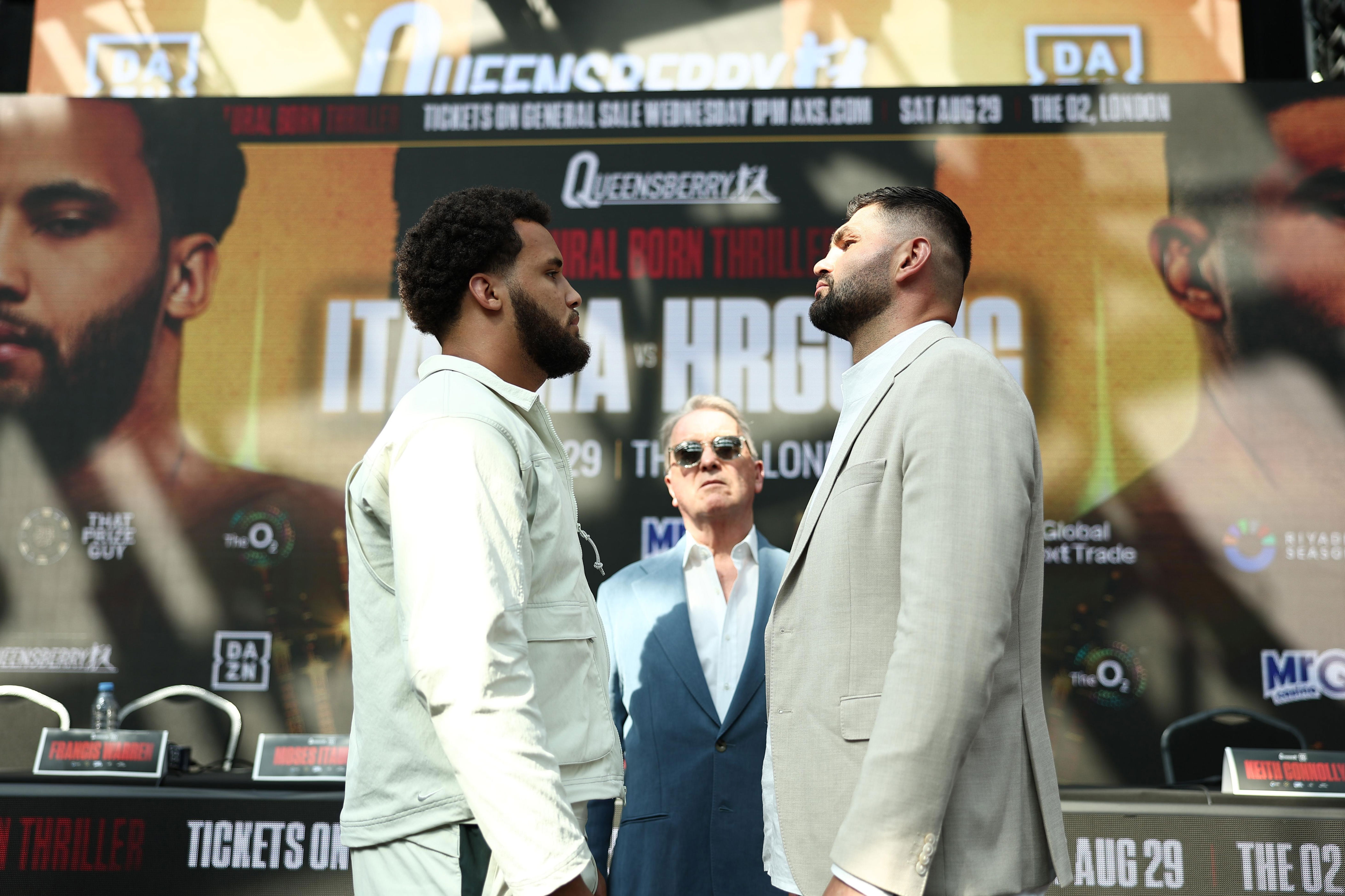Moses Itauma vs. Filip Hrgovic full fight card, DAZN PPV start time | Natural Born Thriller