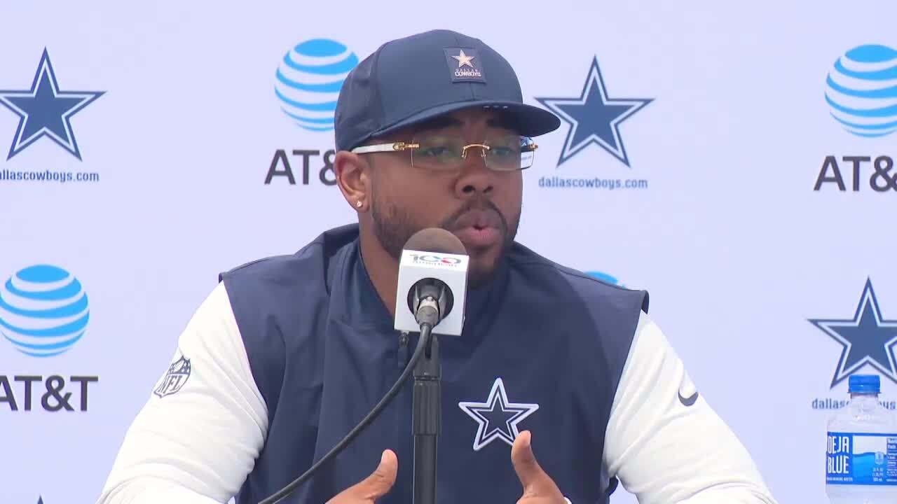 Violence and physicality: Cowboys Christian Parker focusing on details ...