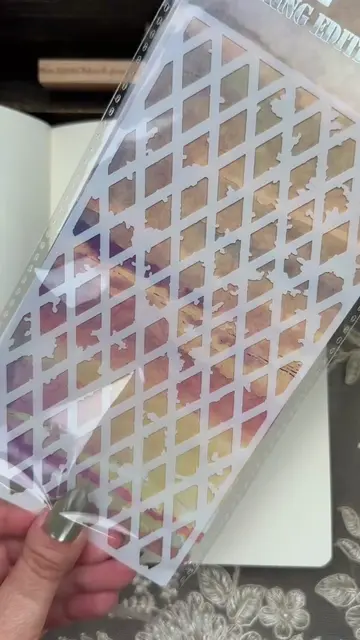 Creating a vintage travel scrapbook spread with relaxing ASMR