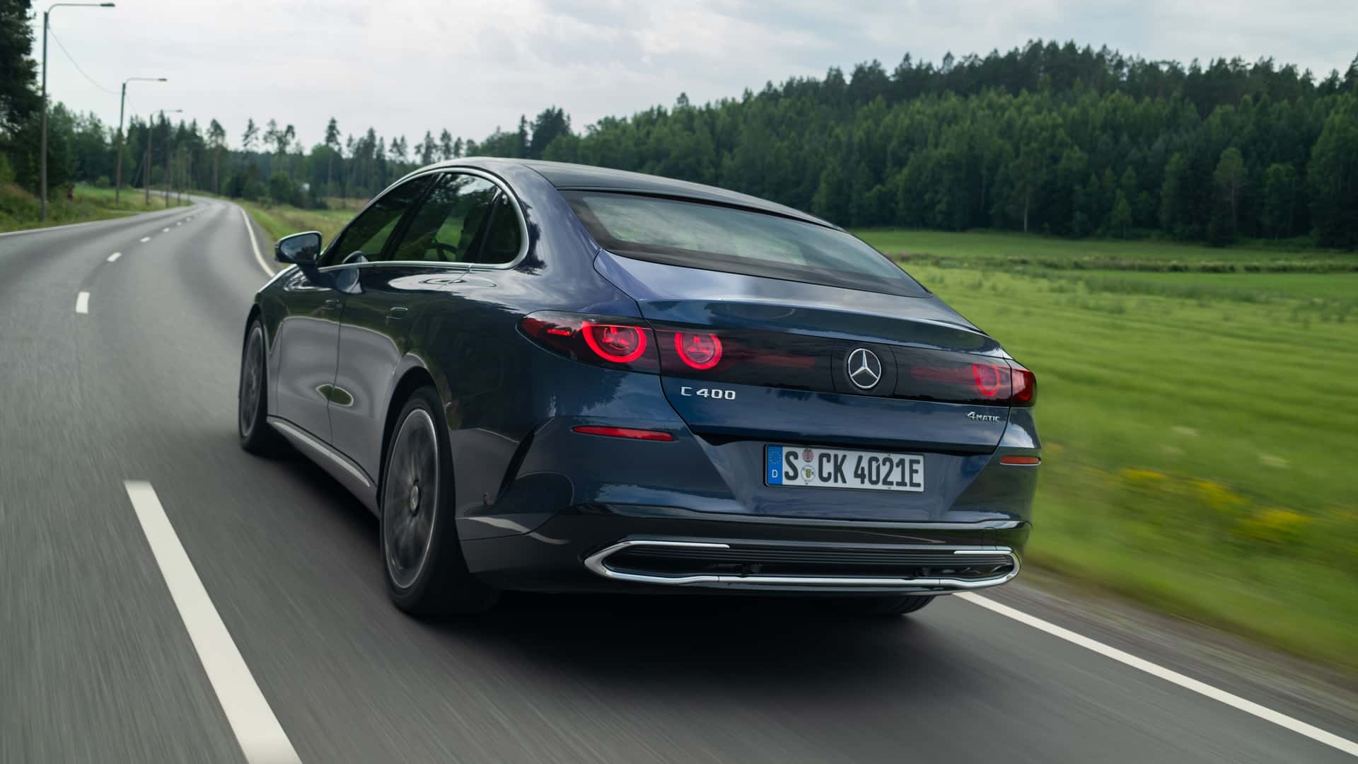 El Mercedes Clase C eléctrico, a prueba: más que lujo y autonomía
