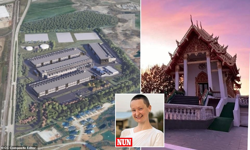 Texas residents protest data center next to Buddhist monastery