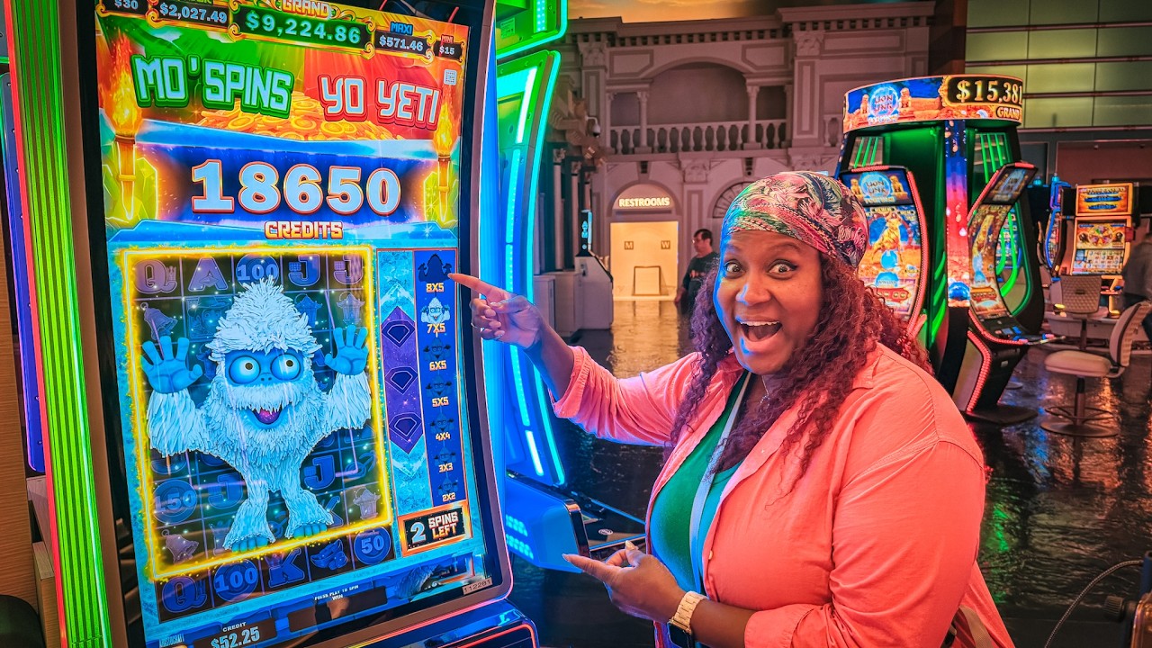 This slot machine did exactly what my wife predicted