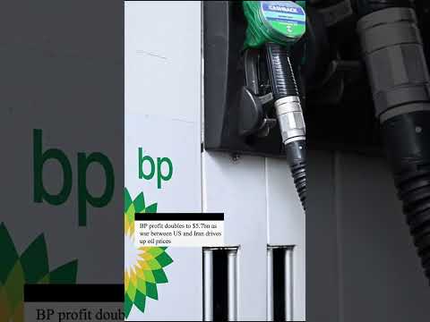 Oil giant BP has reported a major jump in profits as the conflict ...