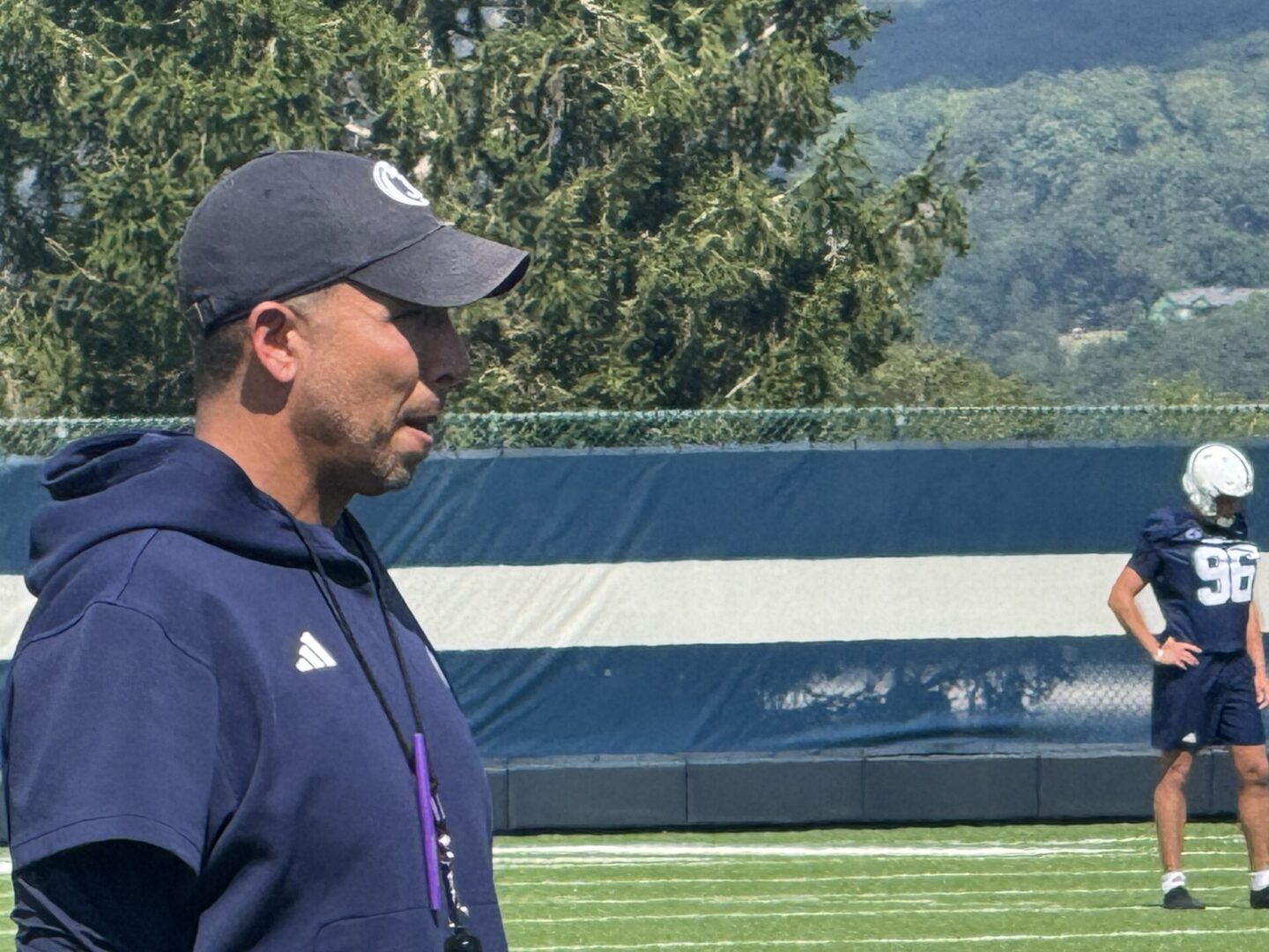 For Matt Campbell, actions speak louder than words on day one of Penn State's summer camp