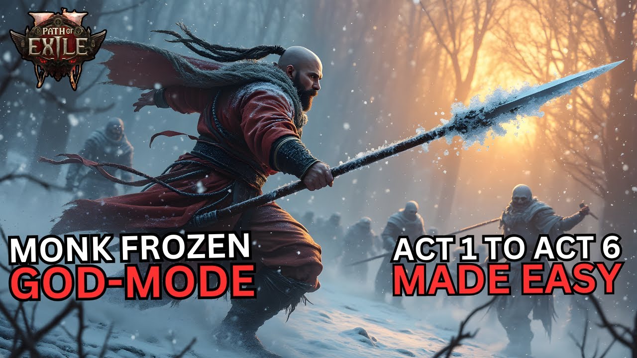 Path of Exile 2 | Monk leveling build: Leveling made easy
