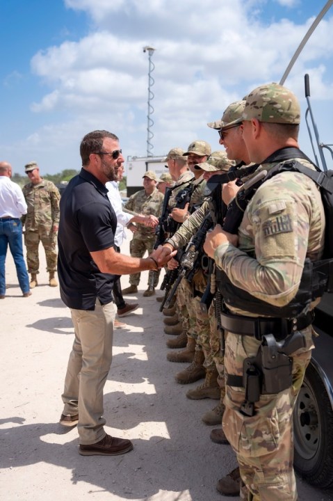 DHS secretary tours border wall, meets with agents in Rio Grande Valley