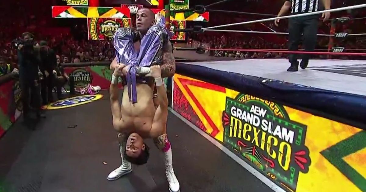 Kyle Fletcher survives Speedball to retain AEW International Title