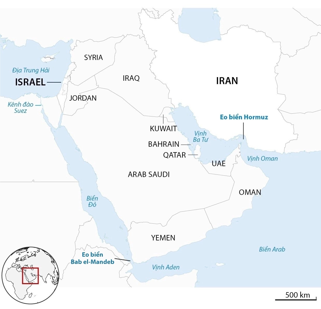 Chiếc ô an ninh khiến Jordan lọt tầm ngắm tên lửa Iran