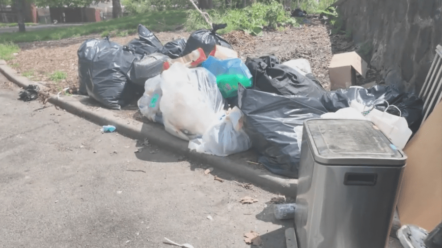 Brooklyn residents say trash is piling up at local park