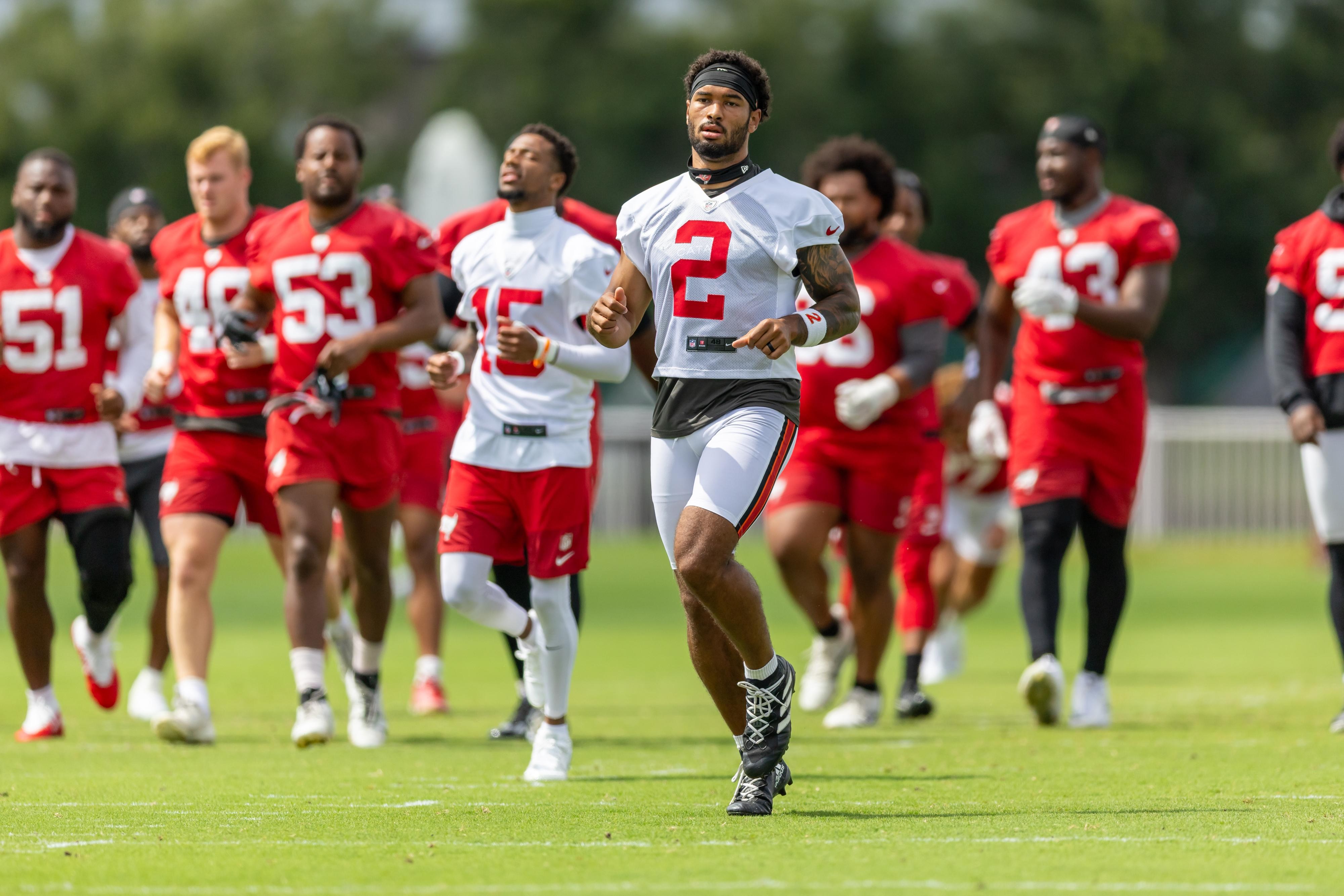 Emeka Egbuka says it's ‘weird' not having Mike Evans around
