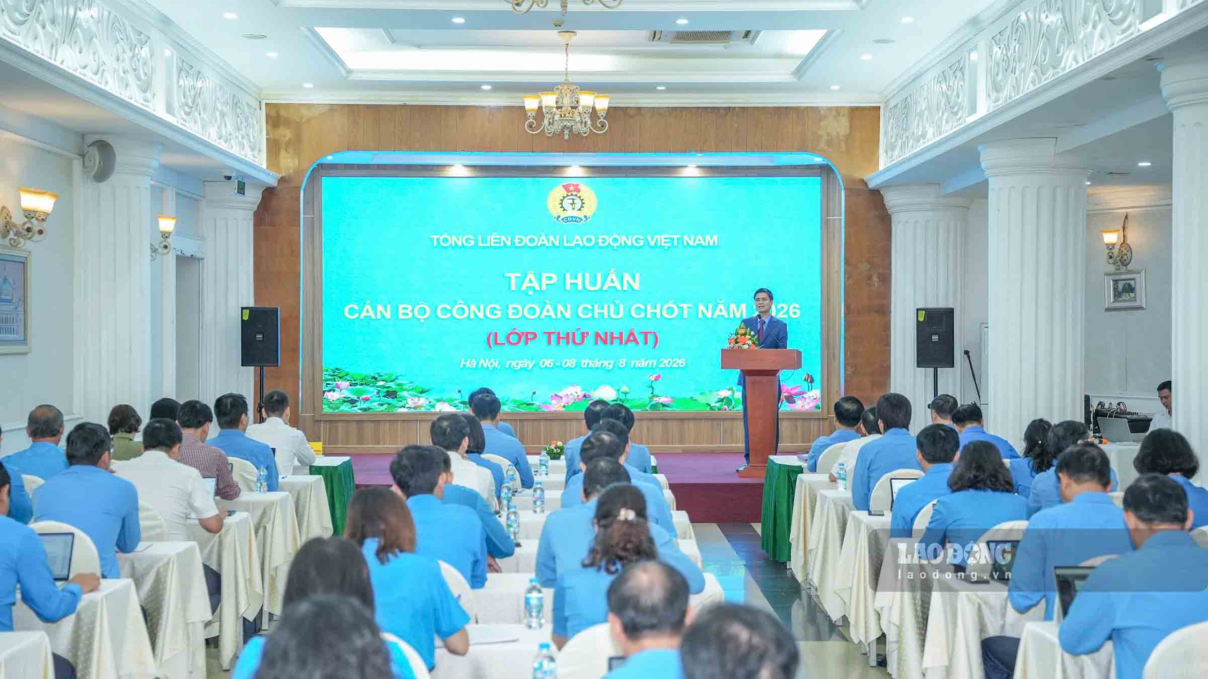 Tổng LĐLĐVN tập huấn cho cán bộ Công đoàn chủ chốt năm 2026