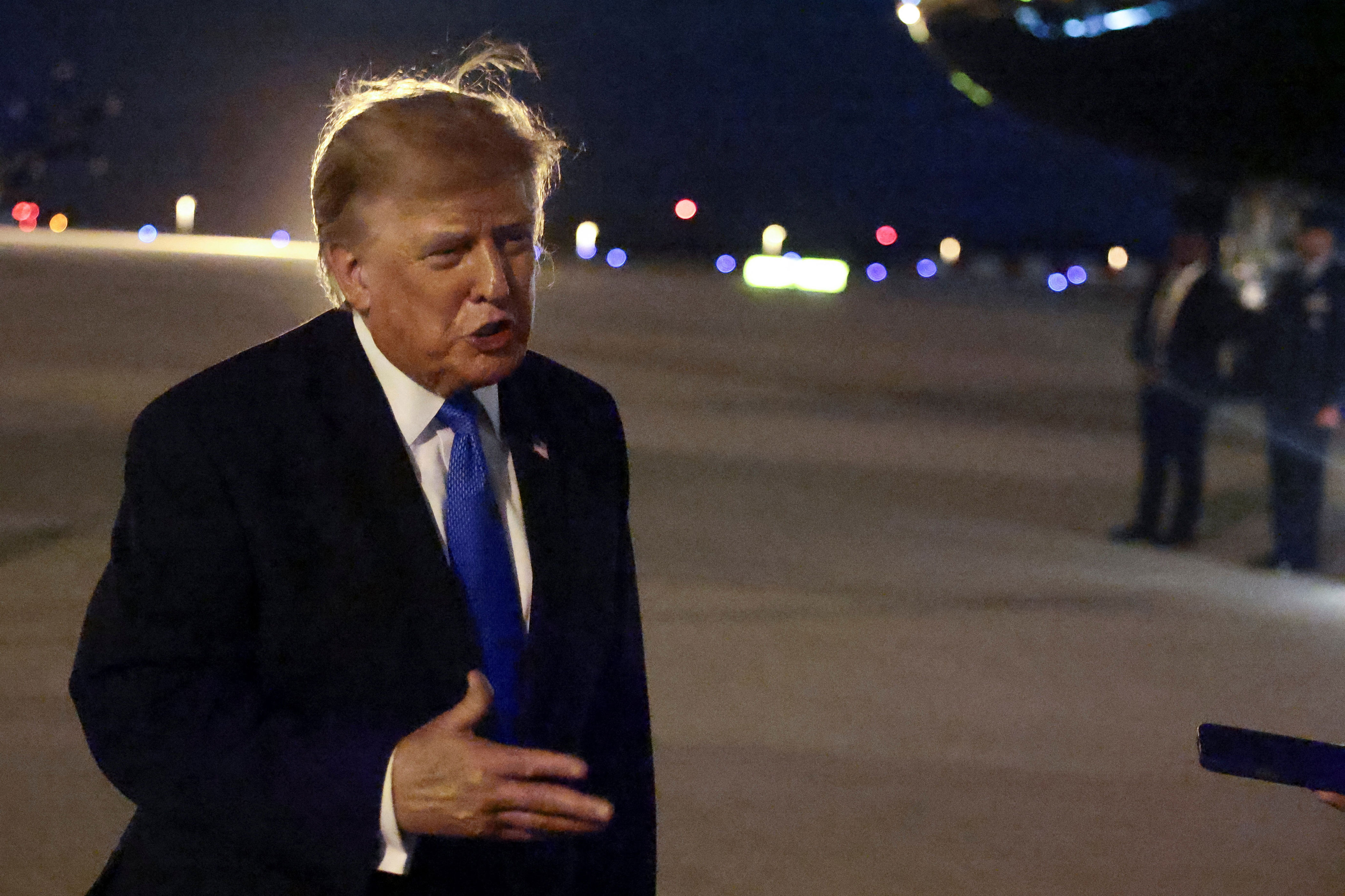 Newsom trolls Trump for 'very low energy' visit to California