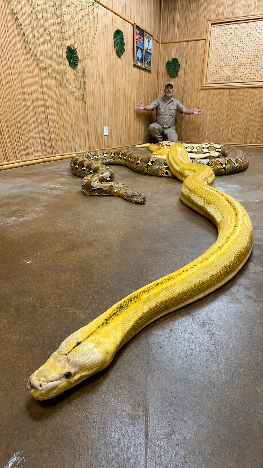 Rare python morphs make the world’s longest snakes look prehistoric