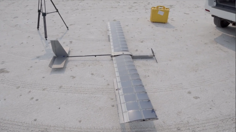 Solar plane FPV flight reaches incredible heights