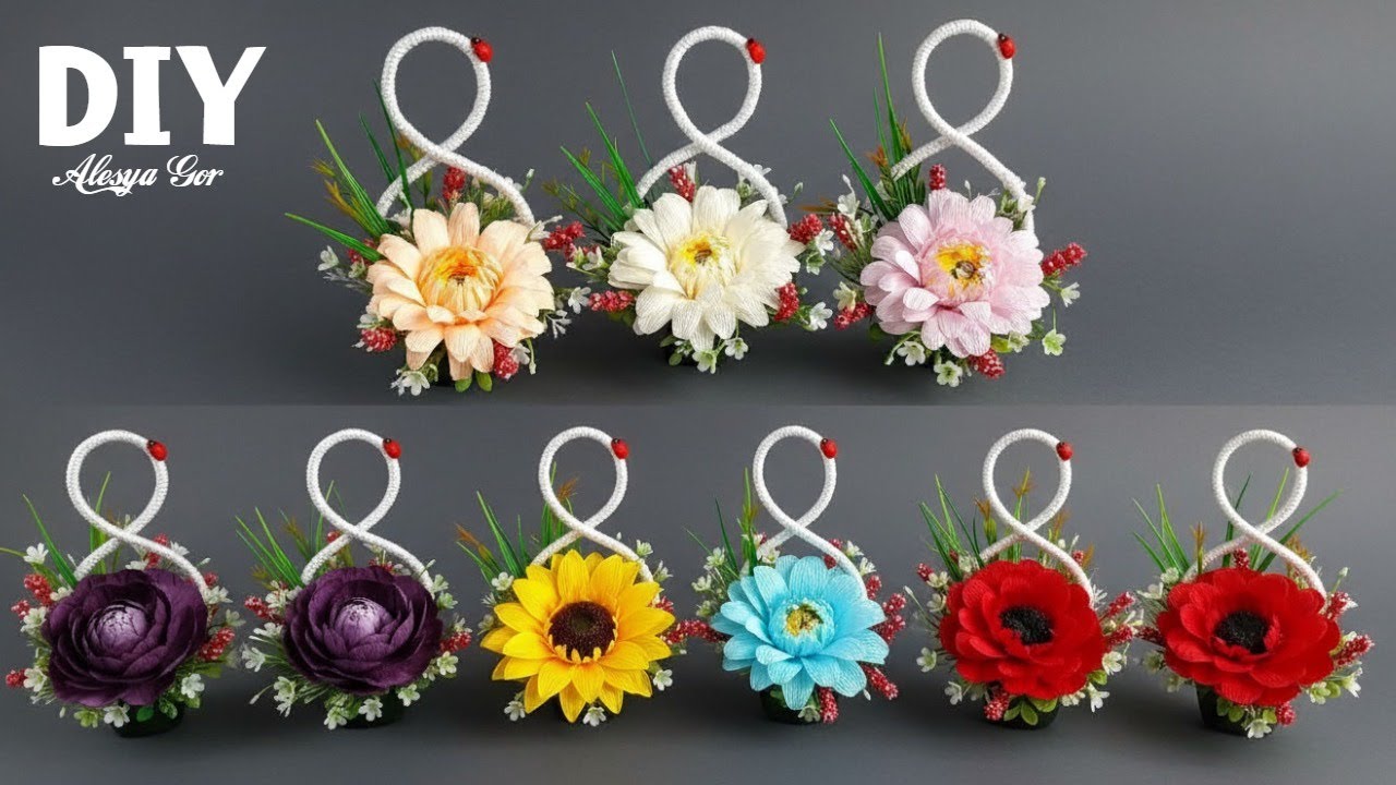 Beautiful handmade bouquets for personalized gifts