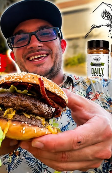 Juicy Blackstone burgers that taste better than restaurant burgers