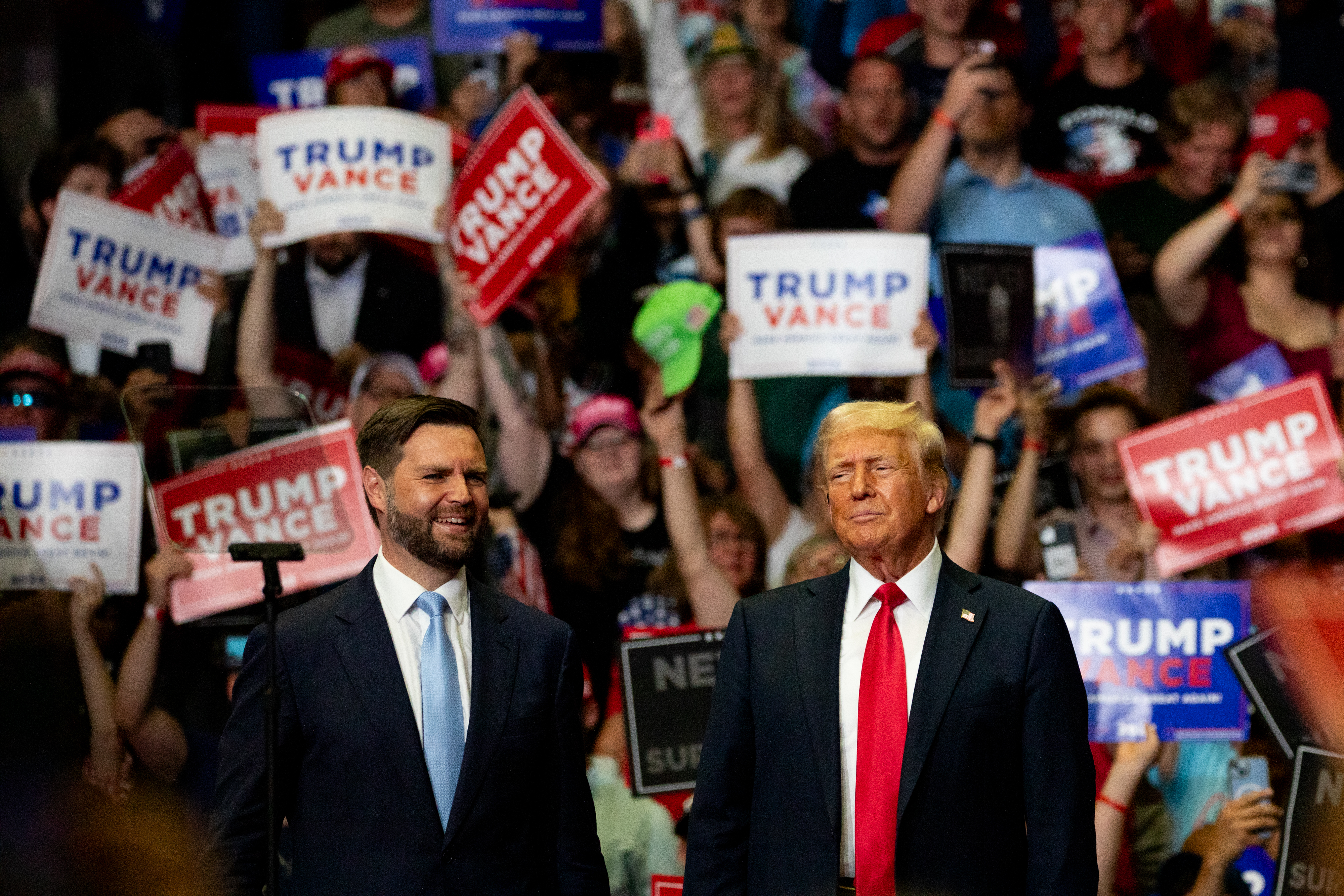 Trump tells donors, 'We need to elect JD,' as vice president weighs his future