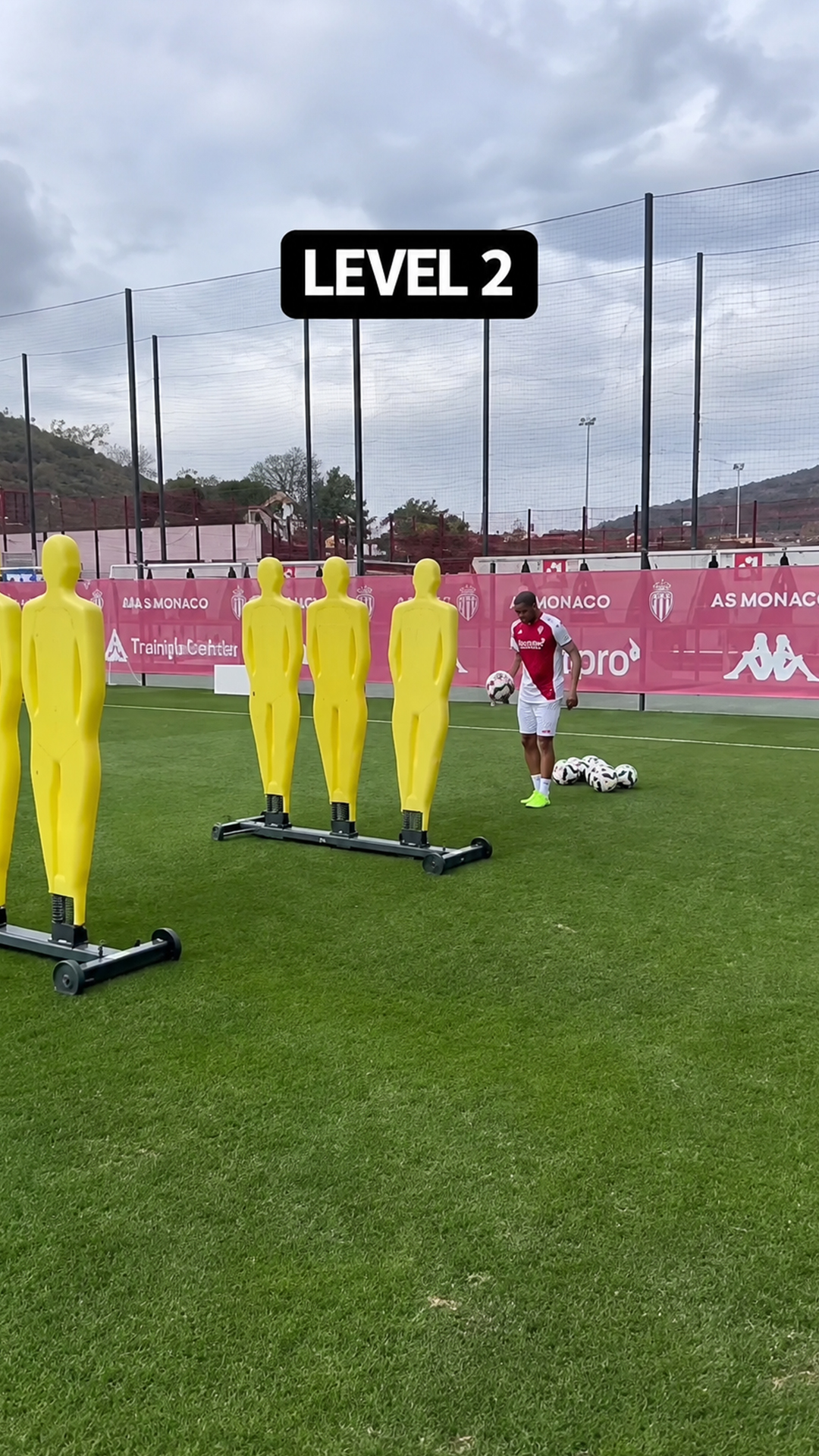 Level up shooting challenge tests football finishing skills