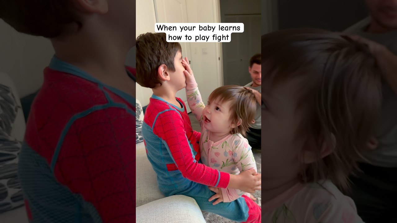 Adorable baby hilariously points out who is in charge