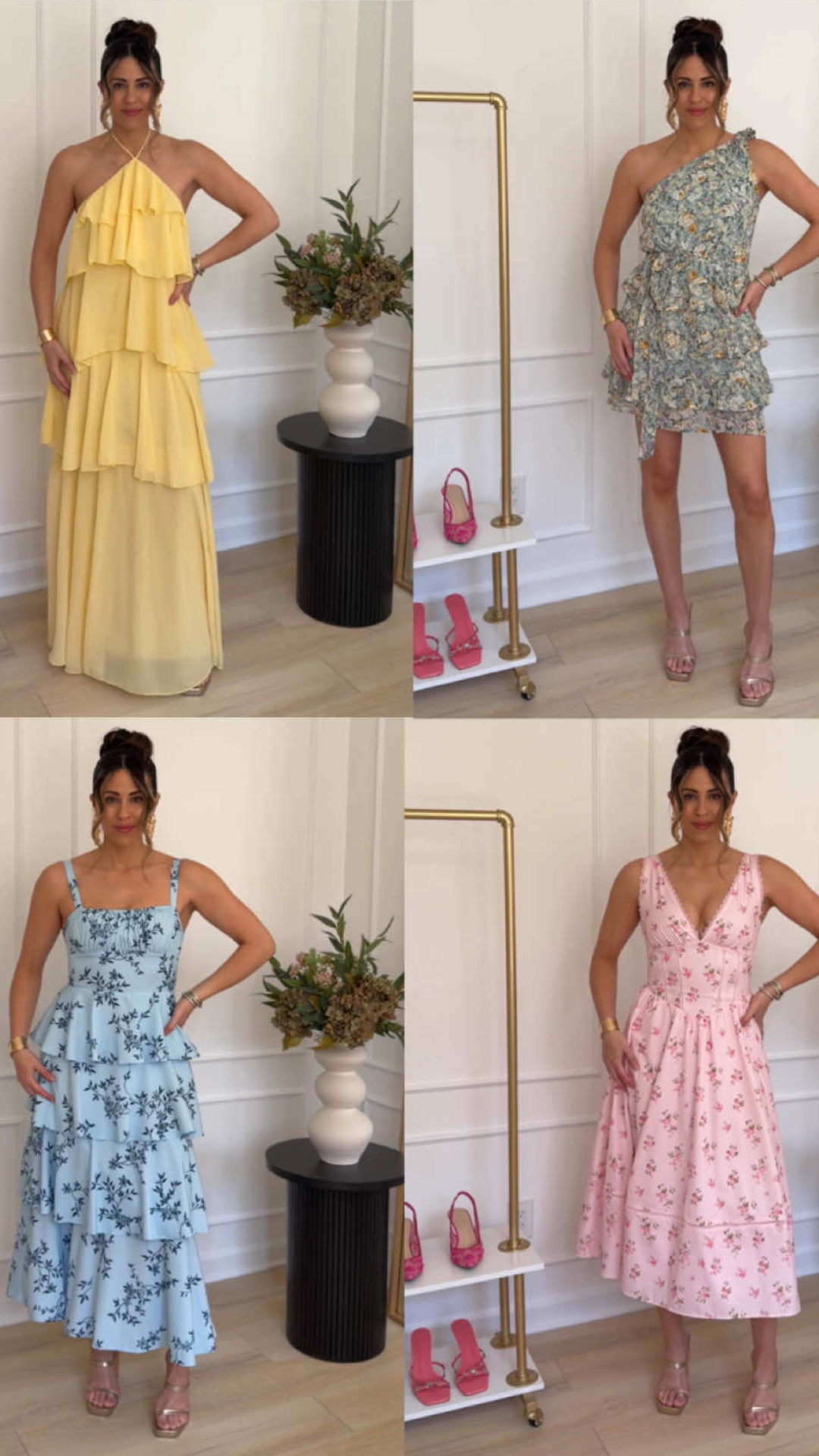 Fresh spring wedding outfit inspirations