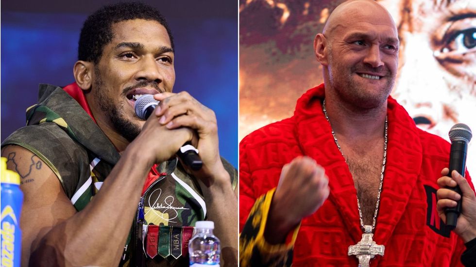 British boxing fans are facing the prospect of missing out on the biggest domestic heavyweight showdown in a generation after Anthony Joshua and Tyson Fury moved a step closer to finally agreeing their long-awaited clash | Source: GETTY