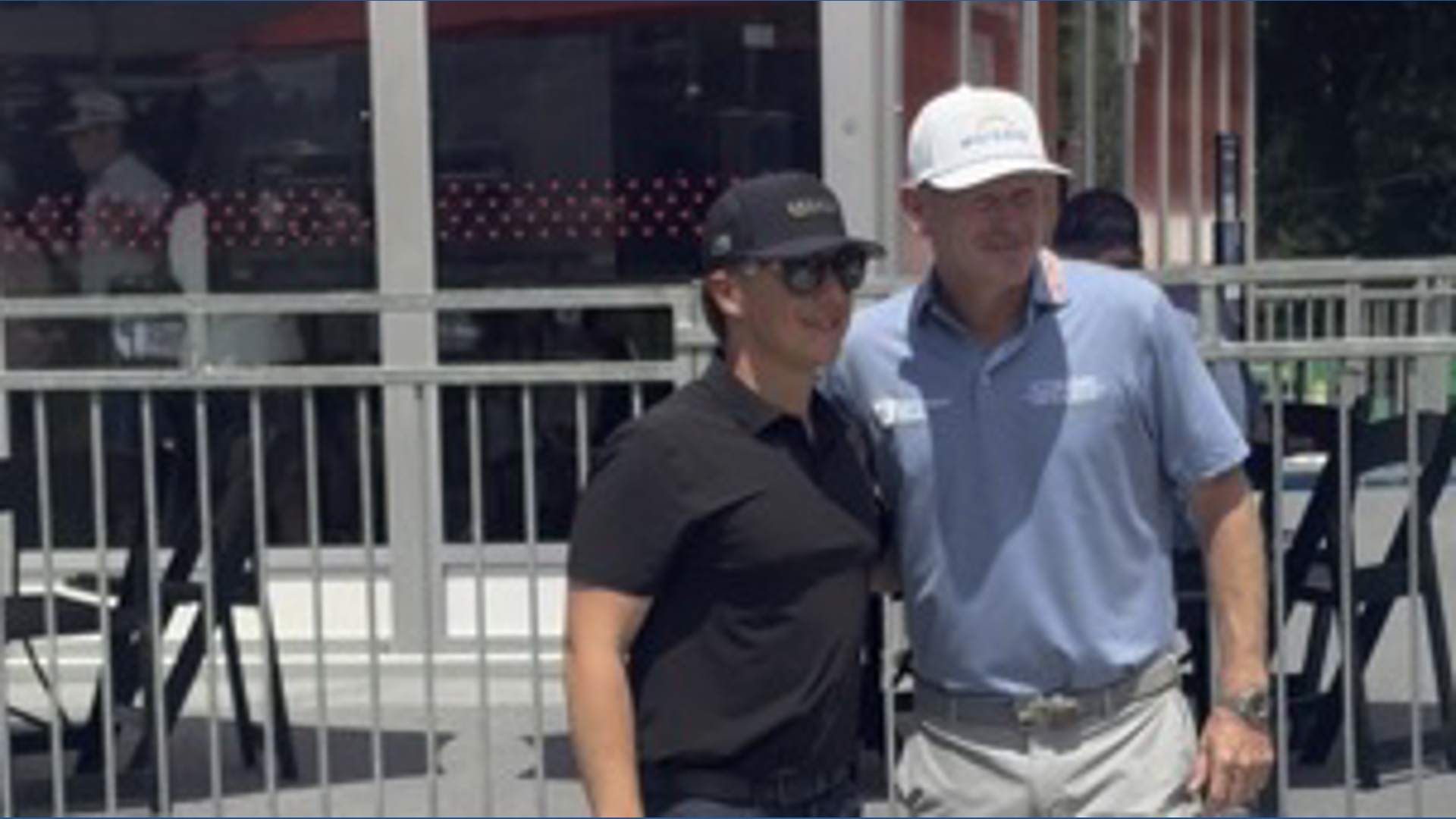 Brandt Snedeker greets fans at 2026 Wyndham Championship