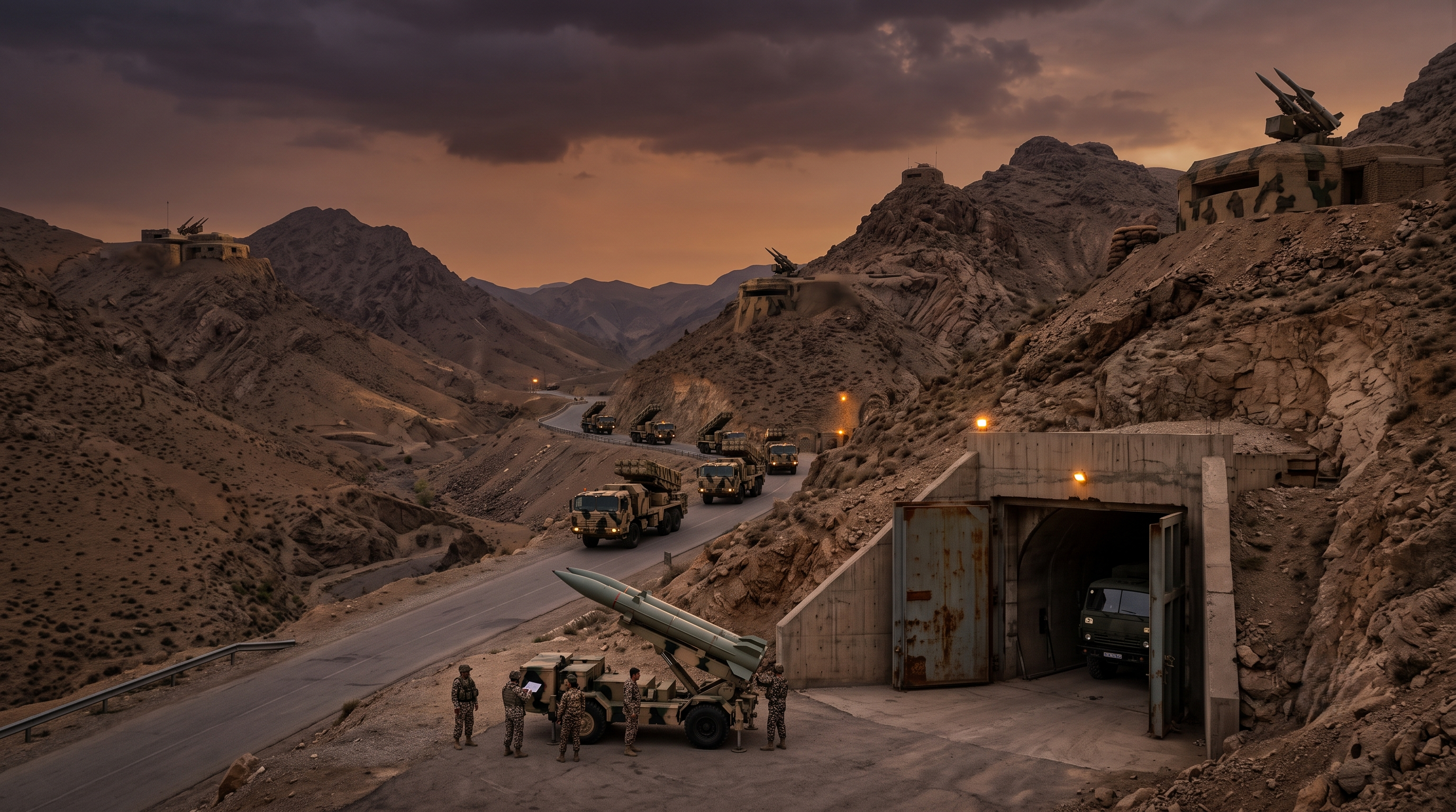 Thousands of missiles, tunnels and mountains - the plan that could stop ...