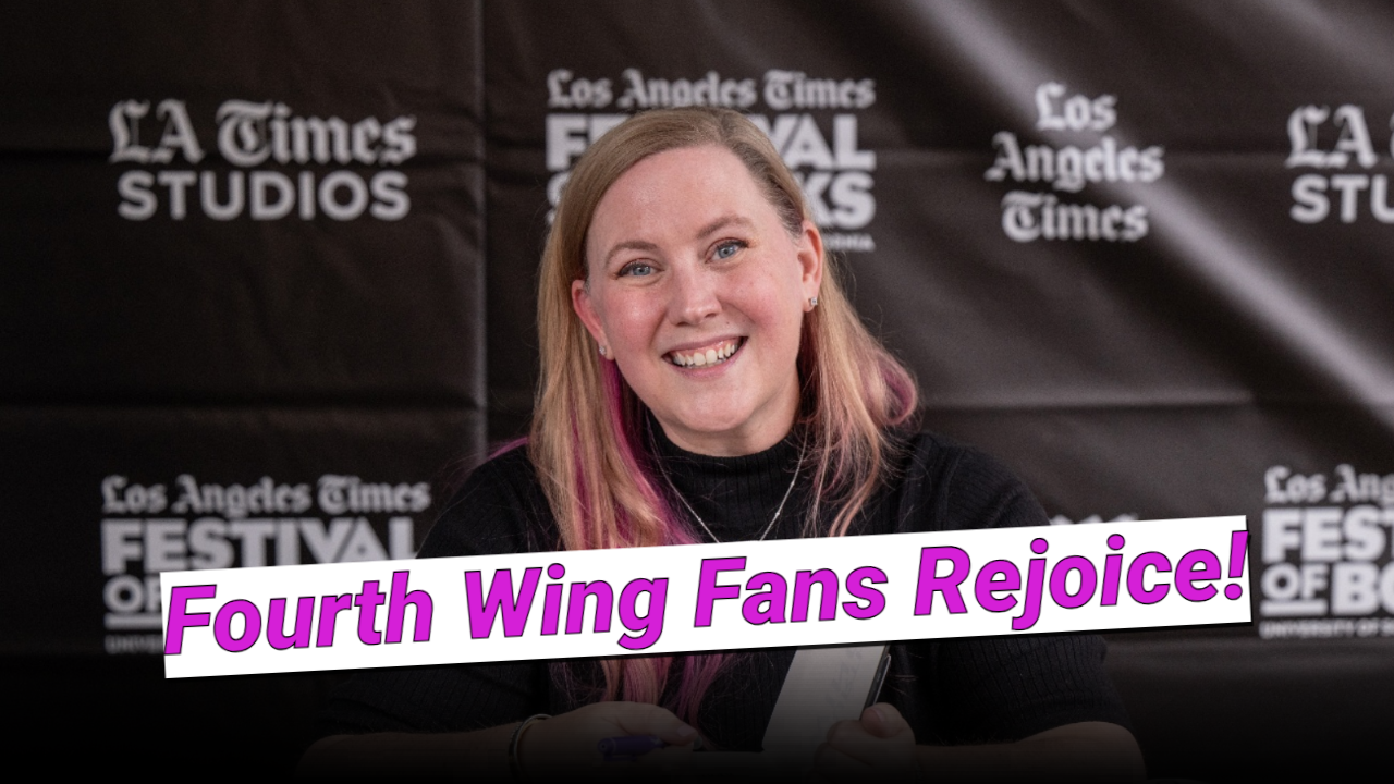 Rebecca Yarros gave us the best update on the 'Fourth Wing' show — here ...
