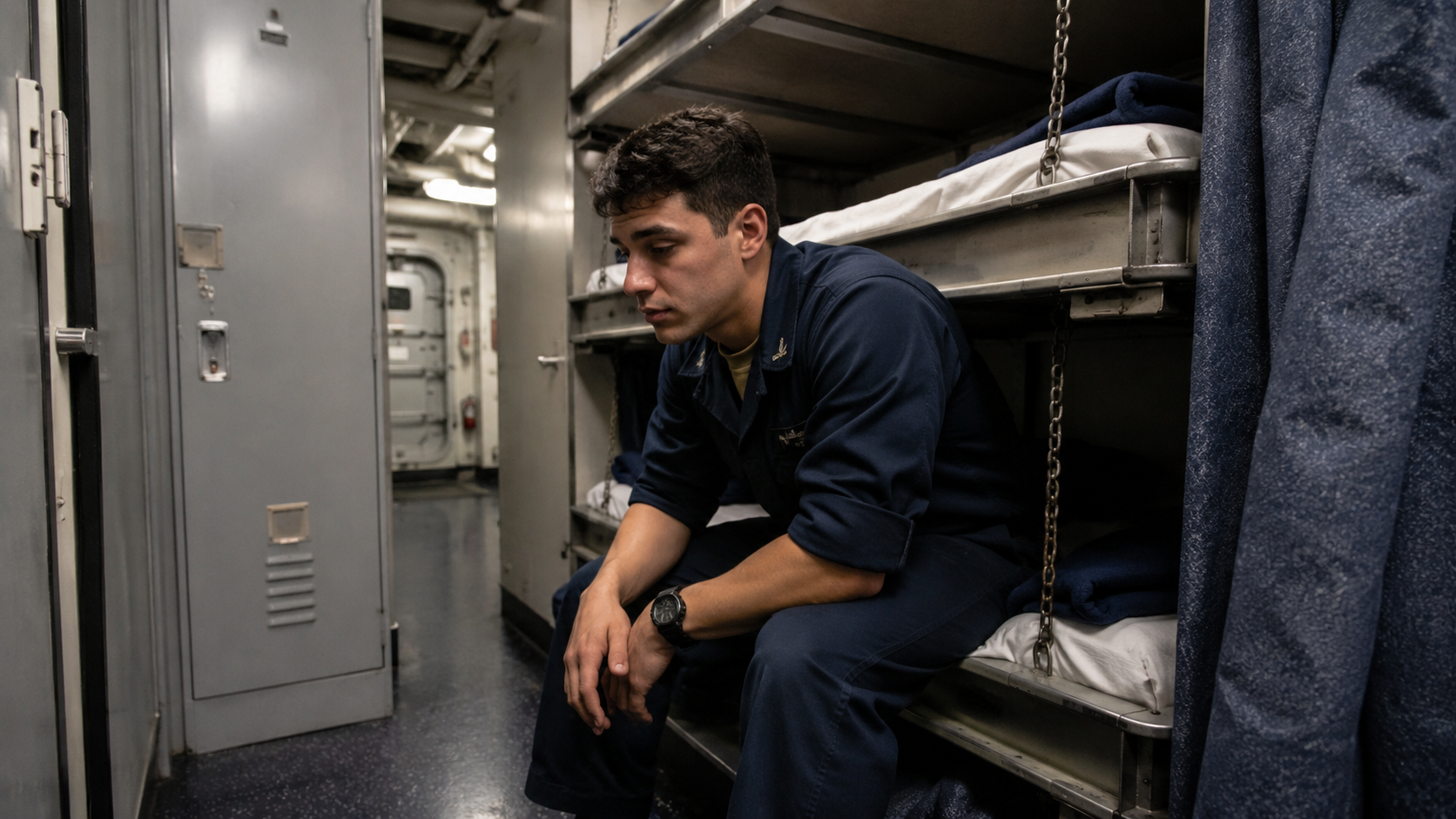 No sleep on a carrier - the exhausting reality of life at sea