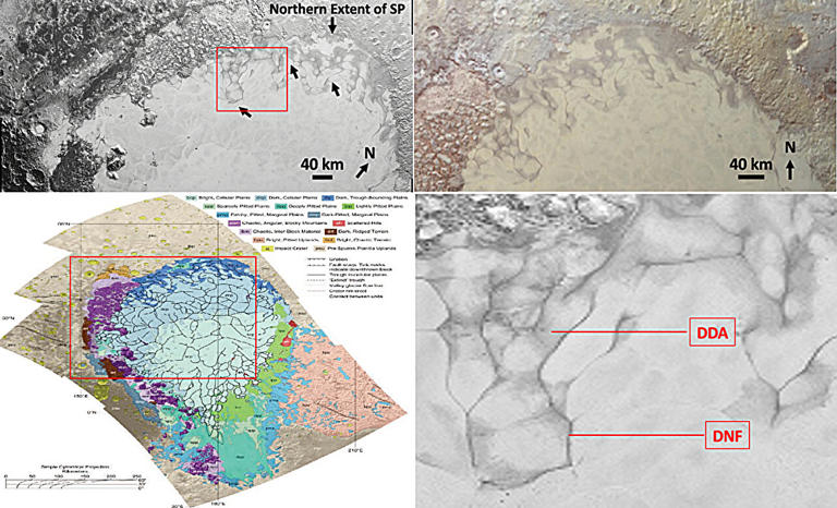 Liquid nitrogen may have recently flowed across Pluto's heart-shaped ...