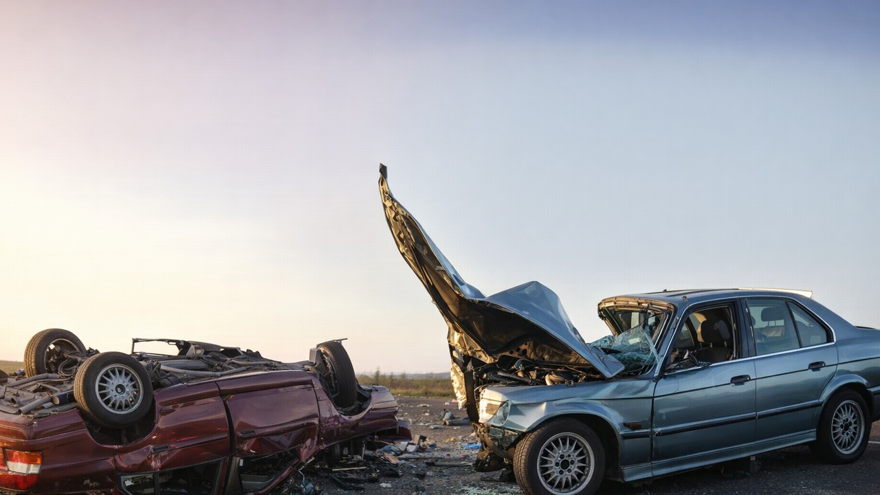 “This is the worst crash you can have” - Then BMW and Volvo collided at ...